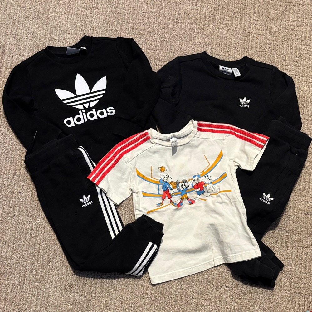 Adidas Kids Sweat Set - 5 piece bundle